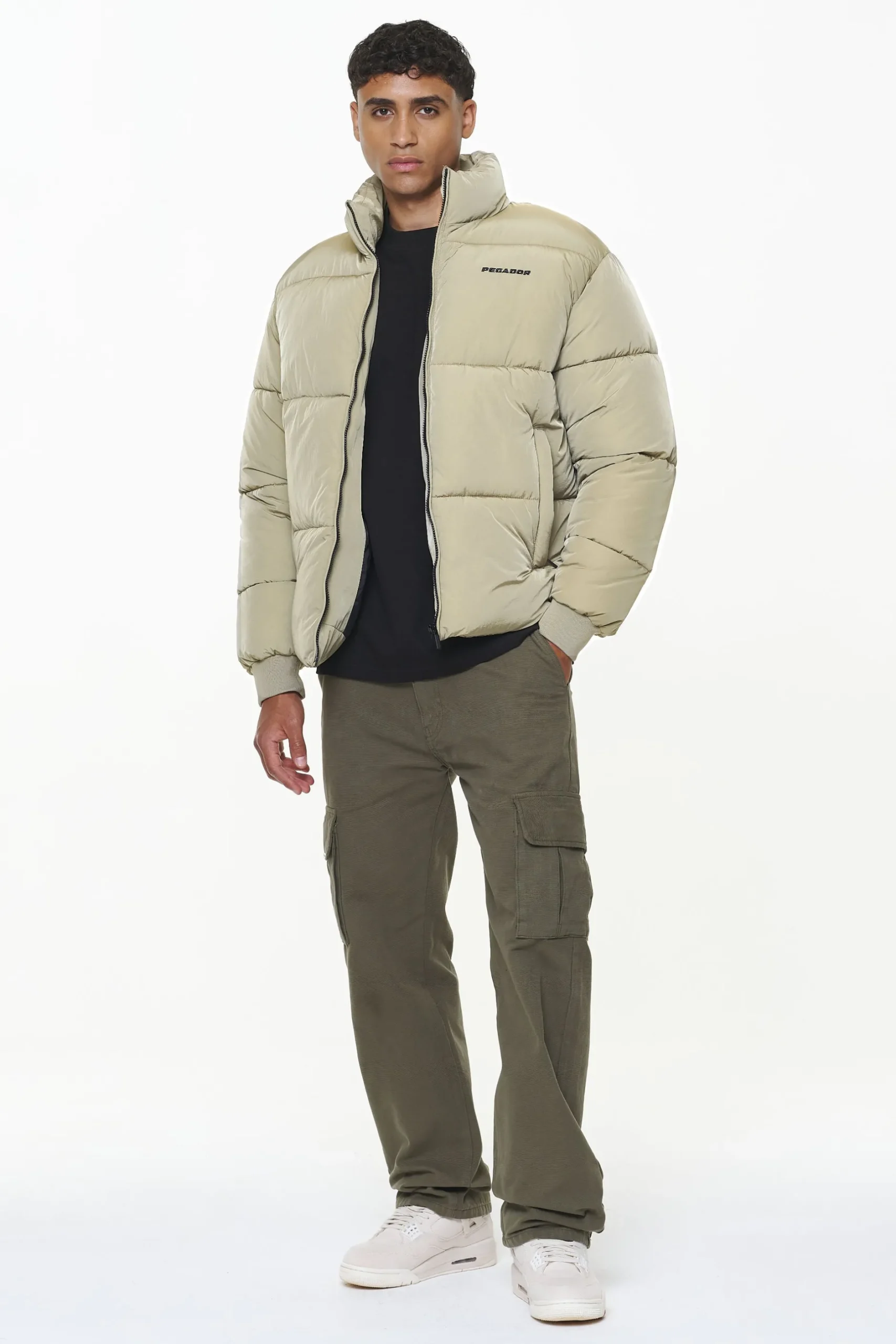 Pegador Solin Crushed Puffer Jacket