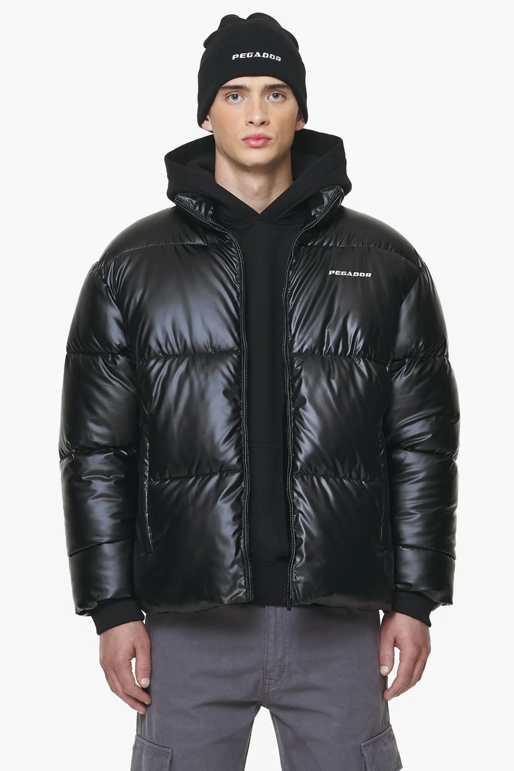 Pegador Solin Glossy Puffer Jacket