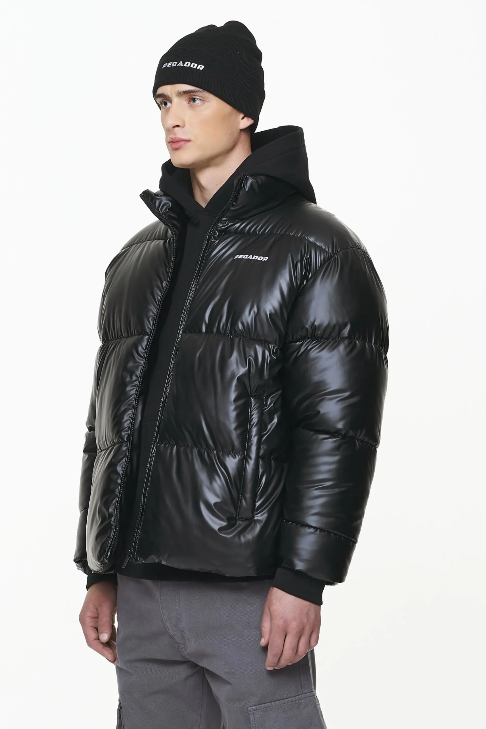 Pegador Solin Glossy Puffer Jacket