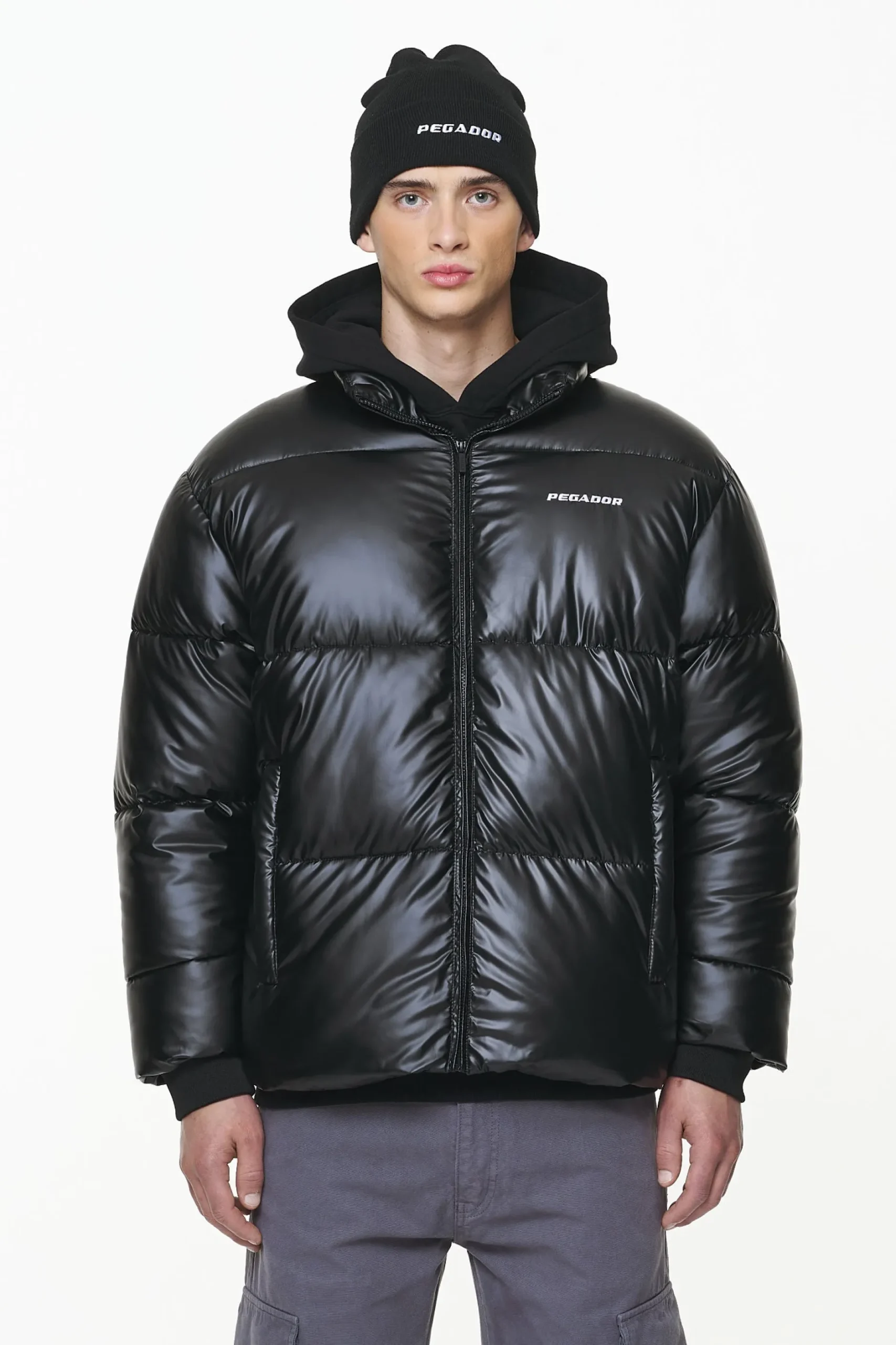 Pegador Solin Glossy Puffer Jacket
