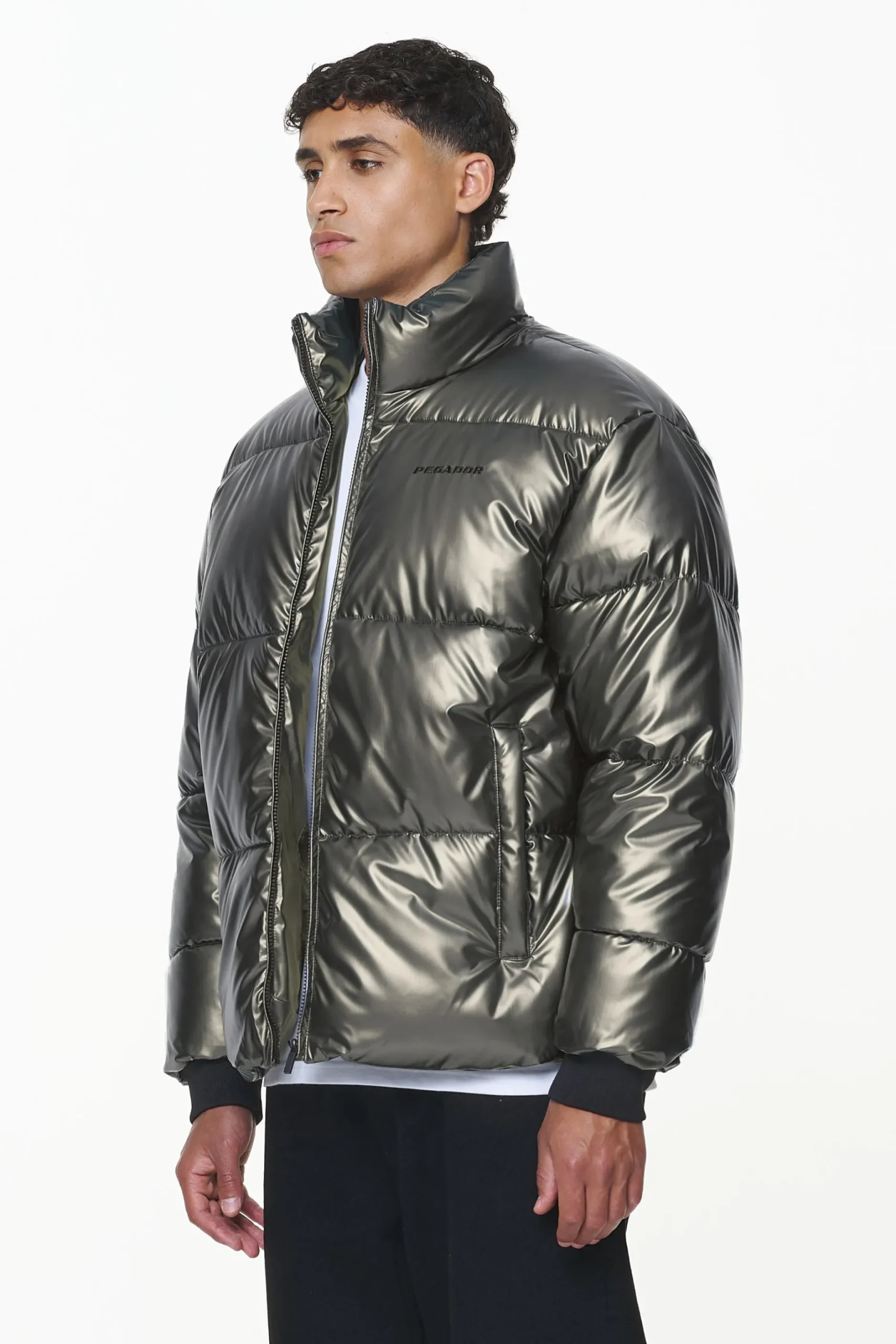 Pegador Solin Glossy Puffer Jacket