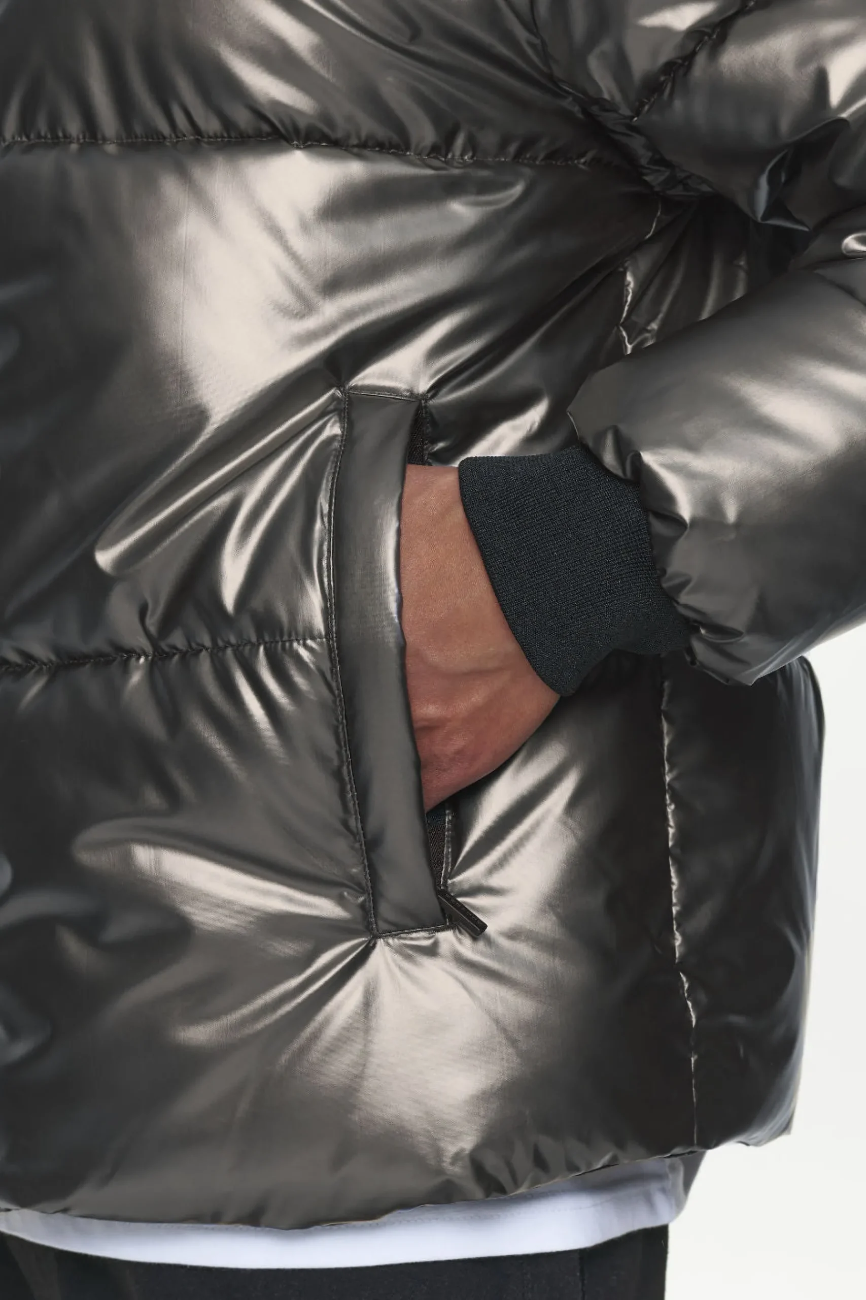 Pegador Solin Glossy Puffer Jacket