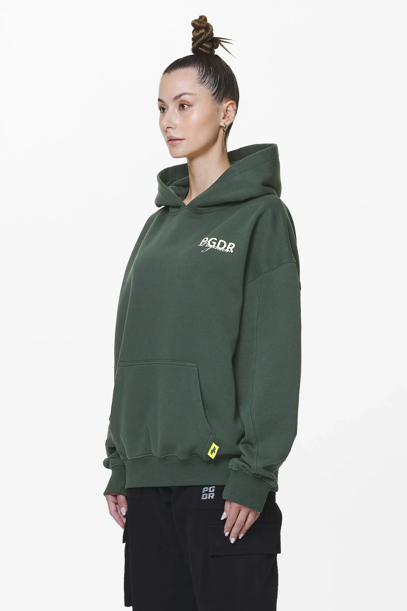 Pegador Sona Oversized Hoodie Washed Sage Green