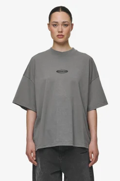 Pegador Sora Heavy Oversized Tee Washed Deep Grey