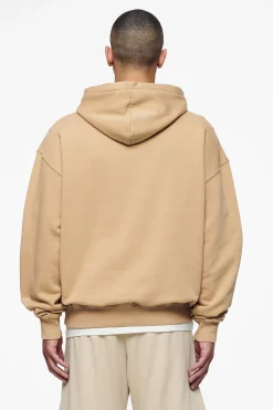Pegador Stokes Oversized Hoodie Vintage Washed Espresso