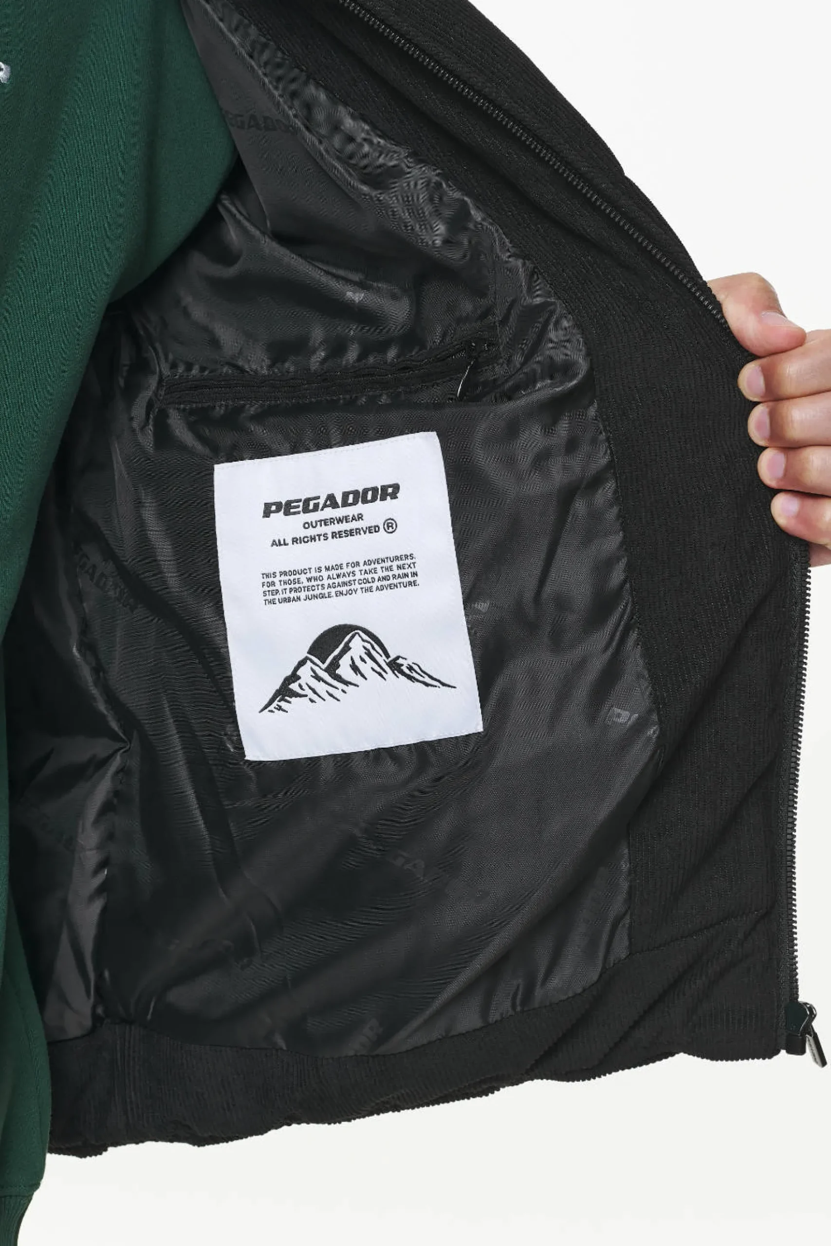 Pegador Sundre Cord Puffer Jacket