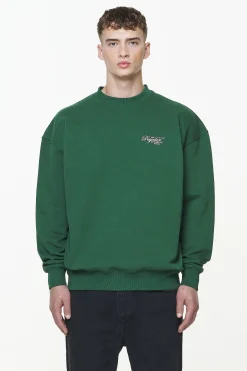 Pegador Tavery Oversized Sweater Vintage Washed British Green