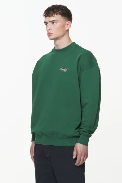 Pegador Tavery Oversized Sweater Vintage Washed British Green