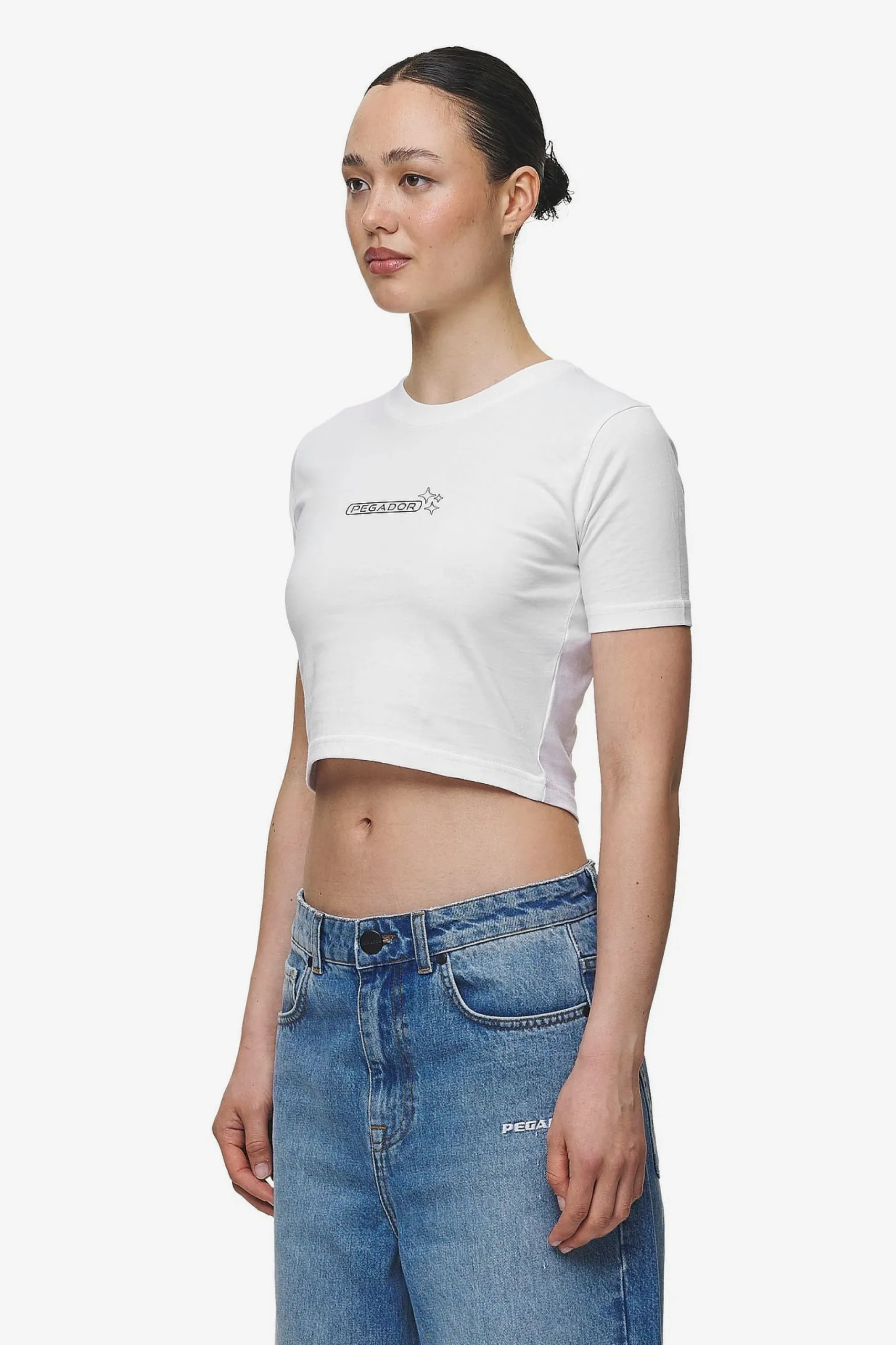 Pegador Thea Baby Tee White