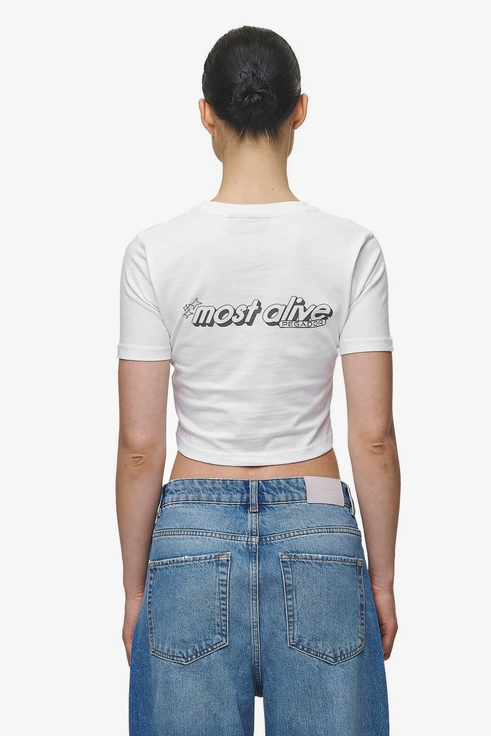 Pegador Thea Baby Tee White