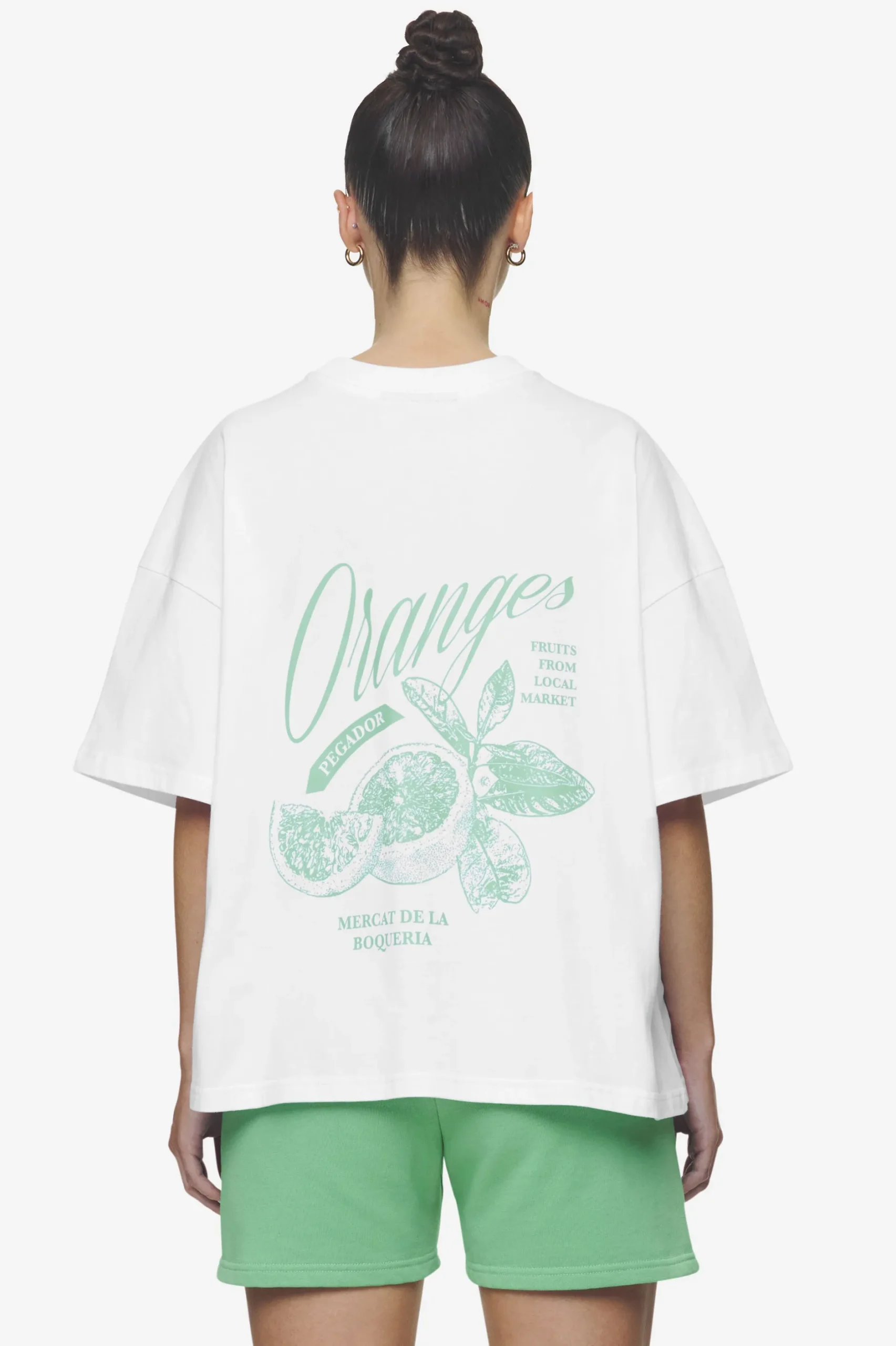 Pegador Tia Heavy Oversized Tee White