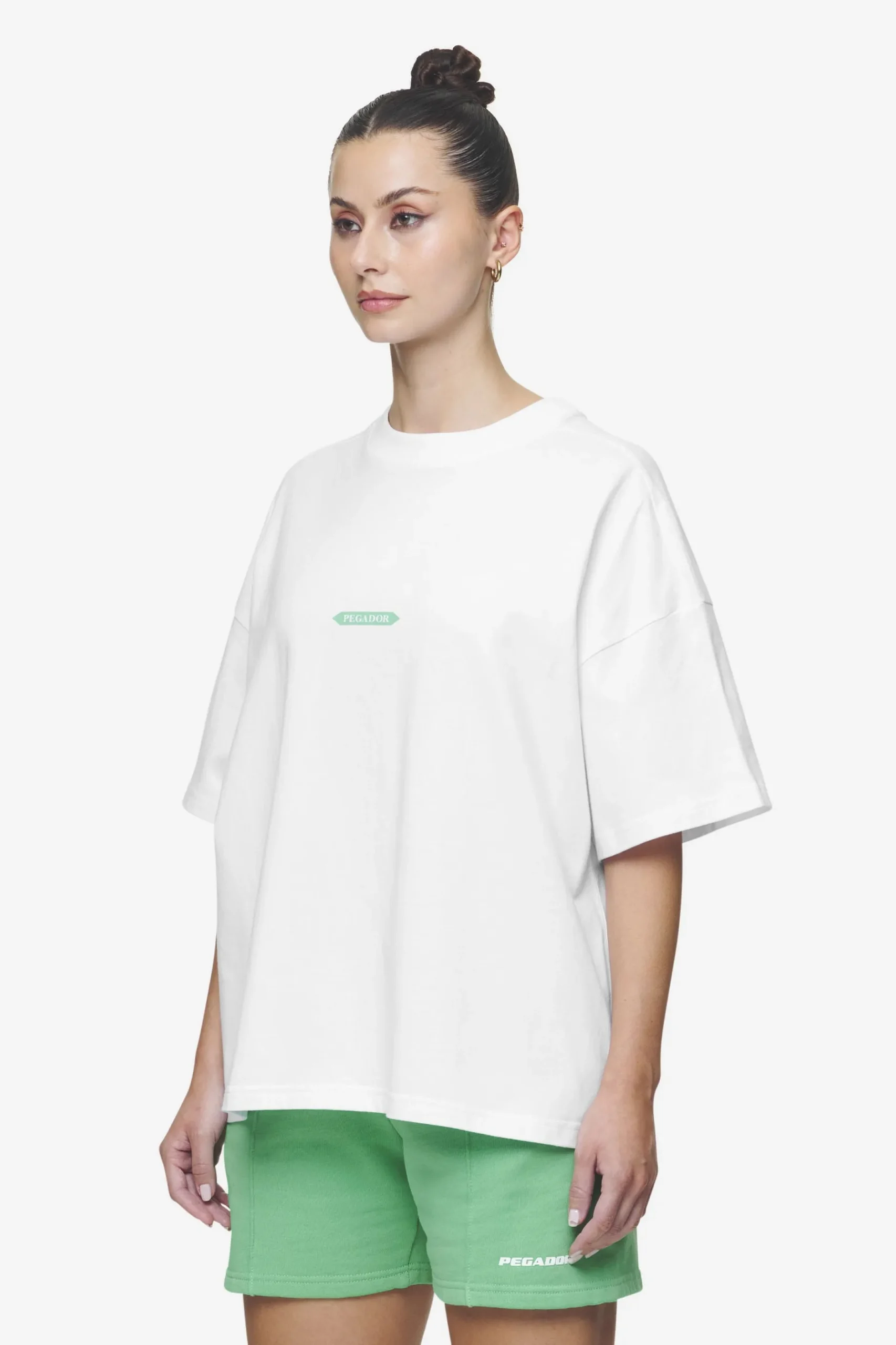 Pegador Tia Heavy Oversized Tee White