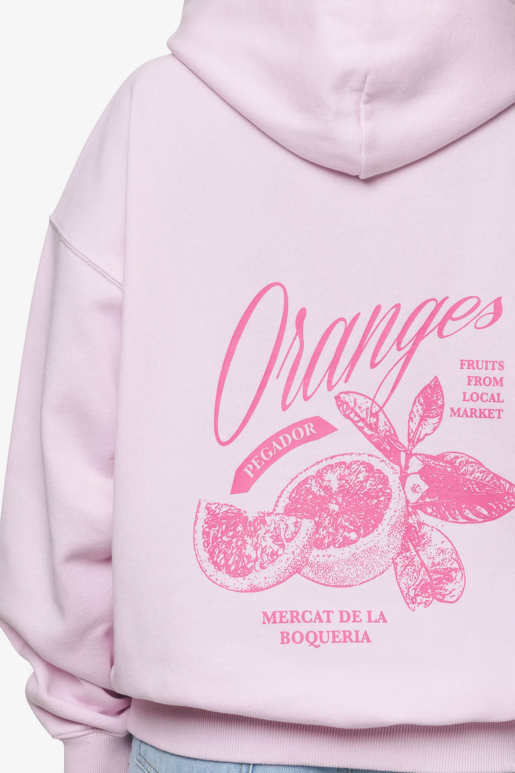 Pegador Tia Oversized Hoodie Washed Bubblegum