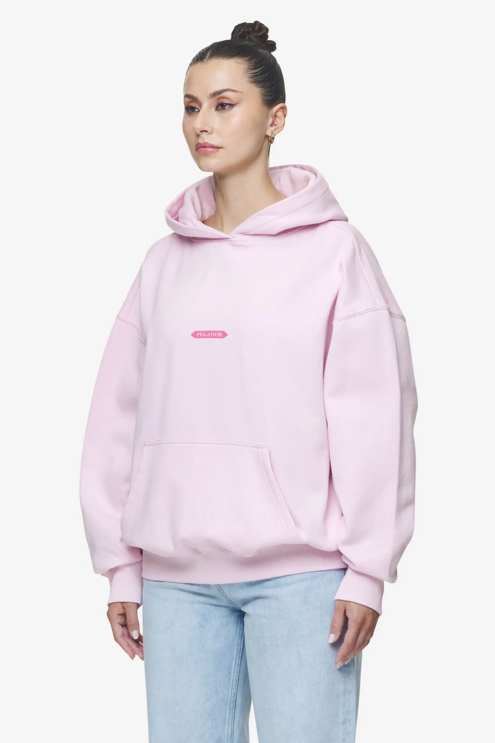Pegador Tia Oversized Hoodie Washed Bubblegum