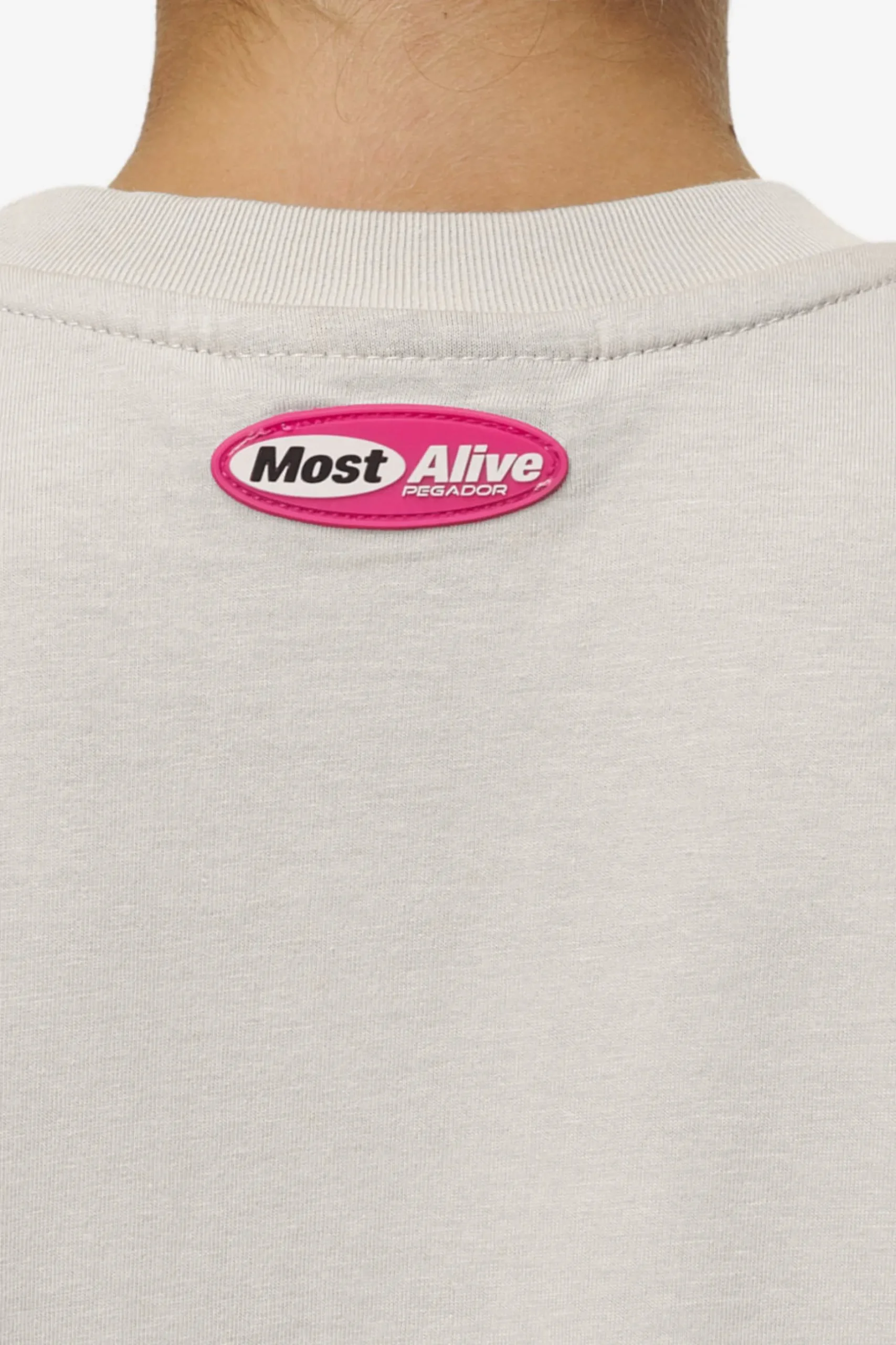 Pegador Tori Heavy Oversized Tee Washed Moon Grey