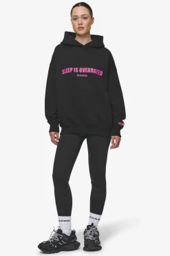 Pegador Tori Oversized Hoodie Washed Black