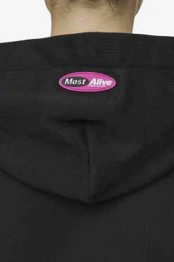 Pegador Tori Oversized Hoodie Washed Black
