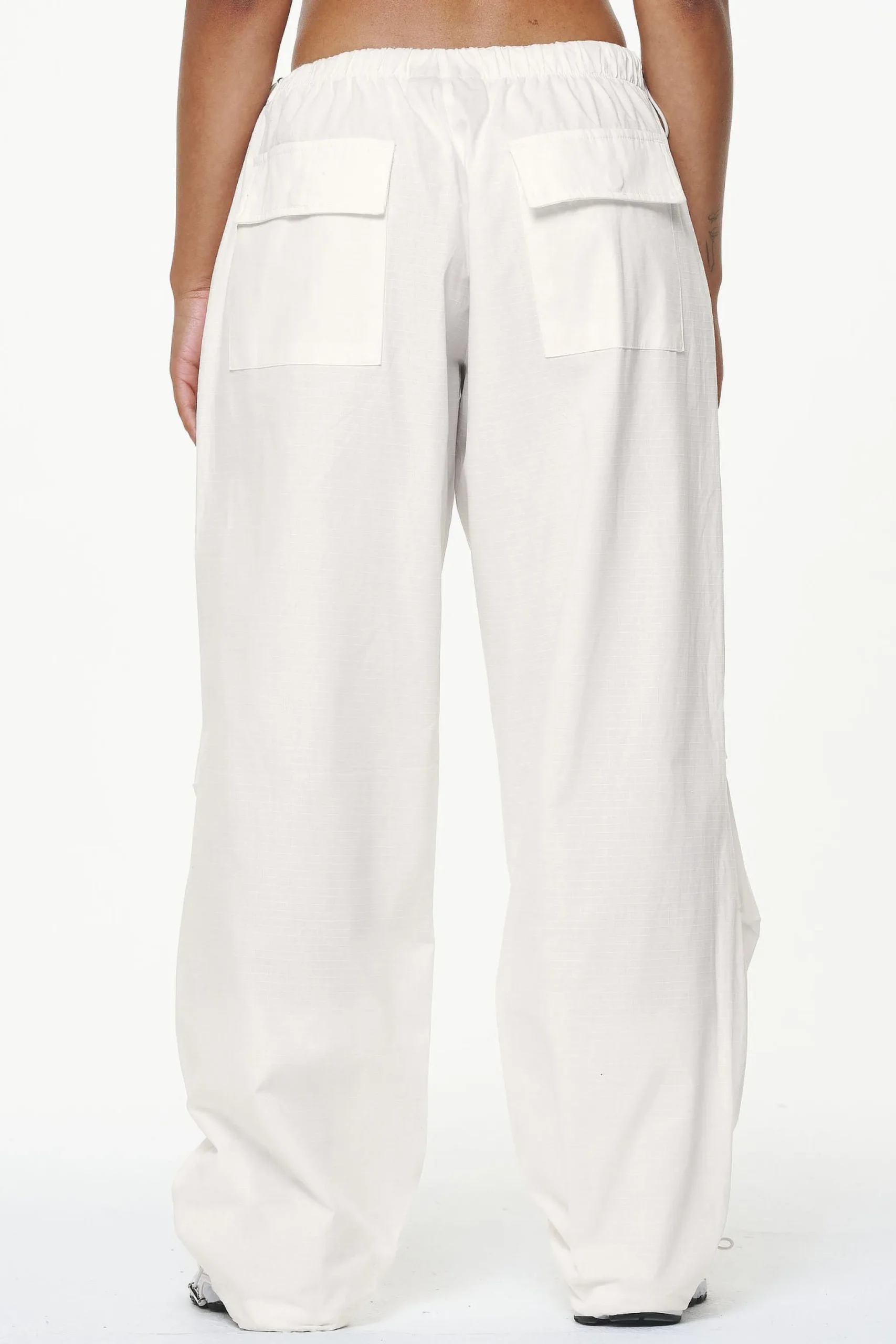Pegador Tower Skydiver Track Pants Vintage Washed Bone White