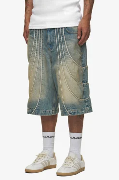 Pegador Treasure Jorts Vintage Blue