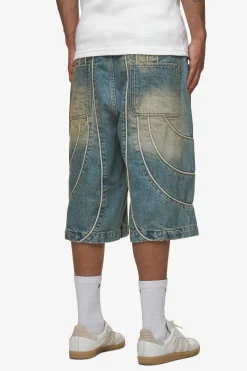 Pegador Treasure Jorts Vintage Blue