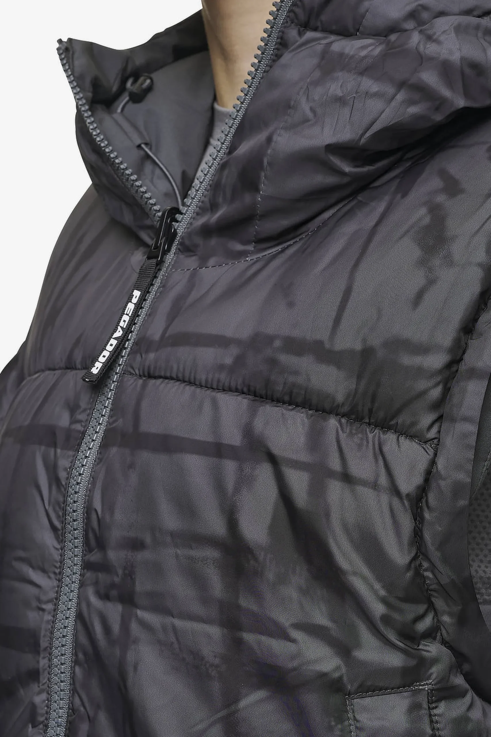 Pegador Trixy 4 In 1 Reversible Puffer Jacket Anthracite