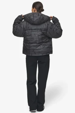 Pegador Trixy 4 In 1 Reversible Puffer Jacket Anthracite