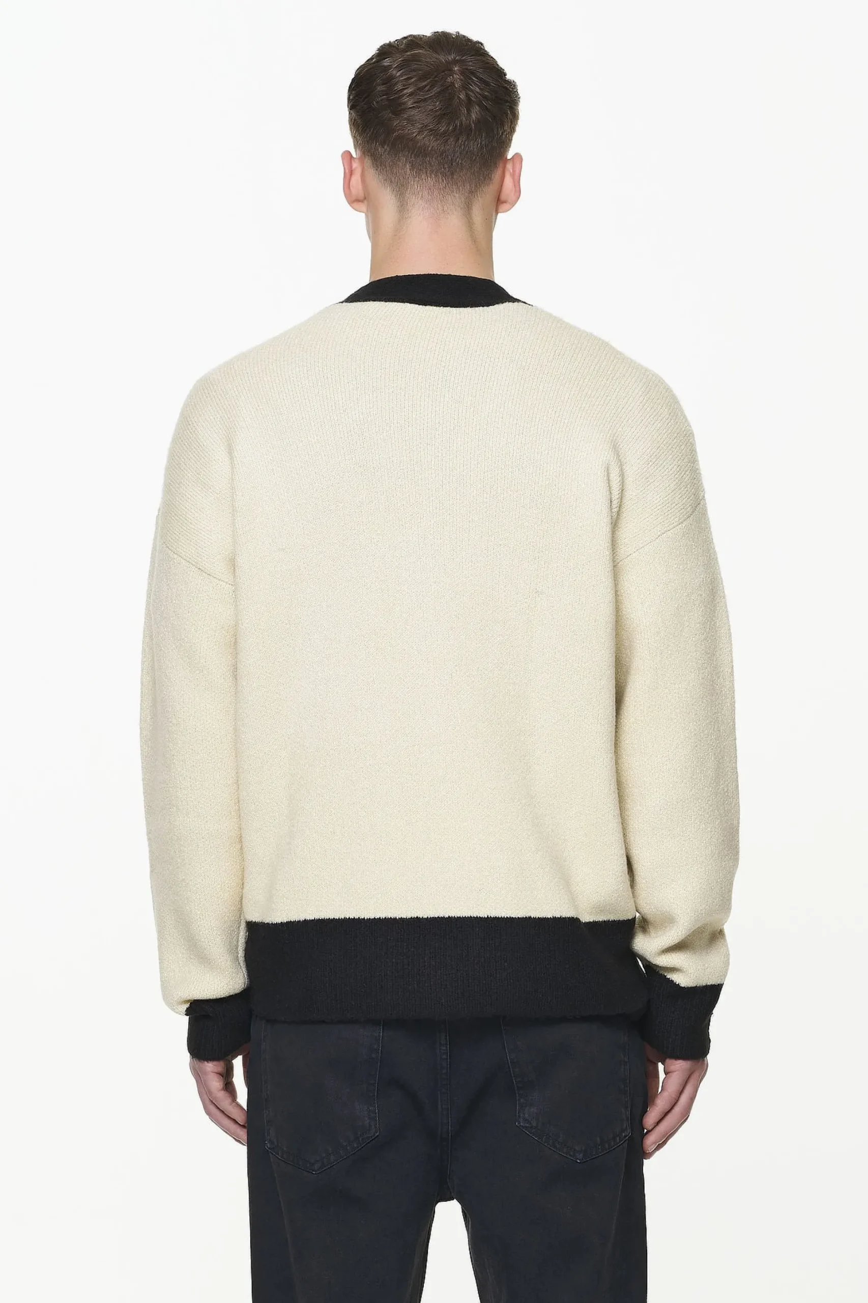 Pegador Unio Knit Cardigan Onyx Black Kingdom Beige