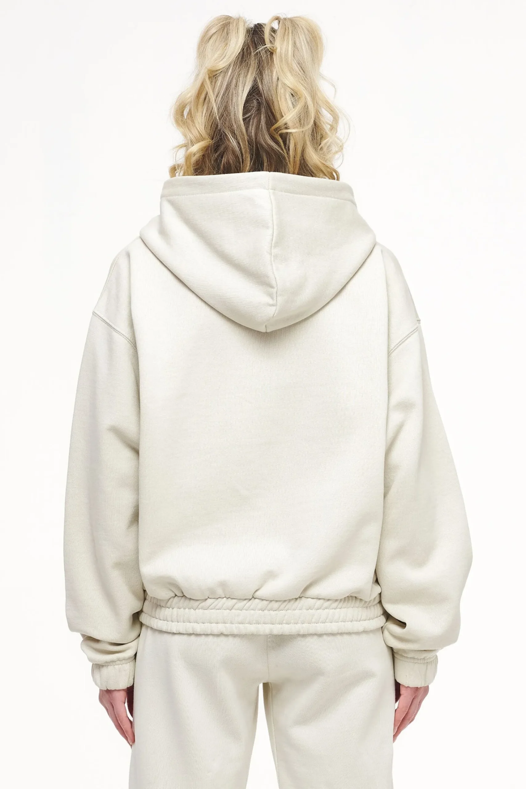 Pegador Valinda Cropped Zip Hoodie