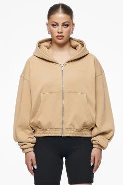 Pegador Valinda Cropped Zip Hoodie