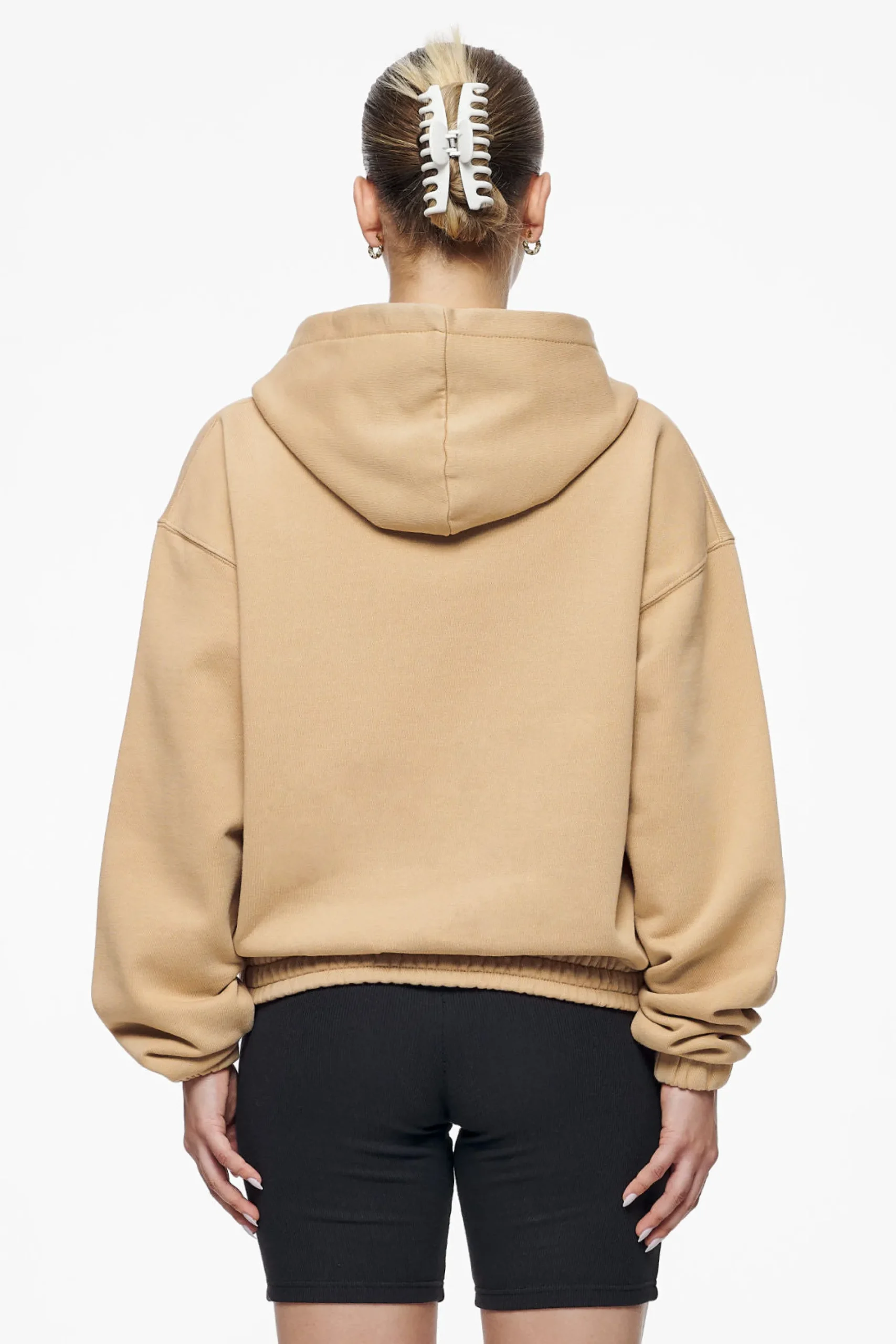 Pegador Valinda Cropped Zip Hoodie