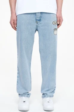 Pegador Vanness Baggy Jeans Washed Blue
