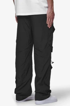 Pegador Varick Wide Tech Cargo Pants Black