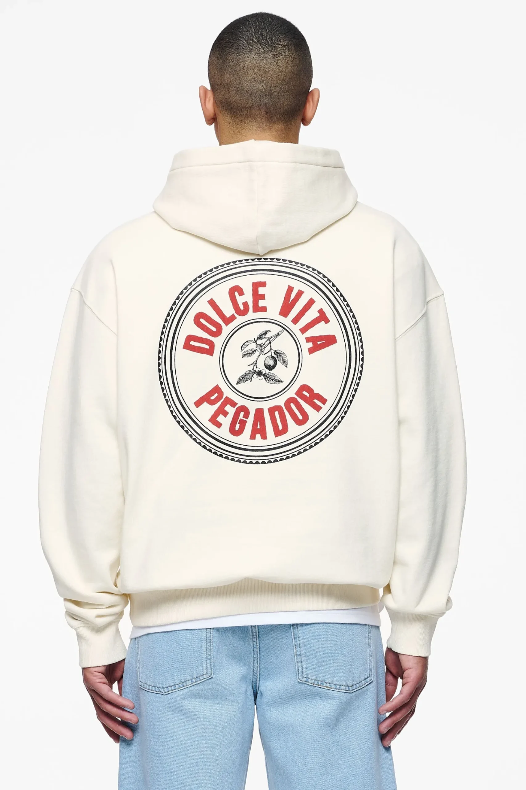 Pegador Verity Oversized Hoodie Vintage Washed Unbleached