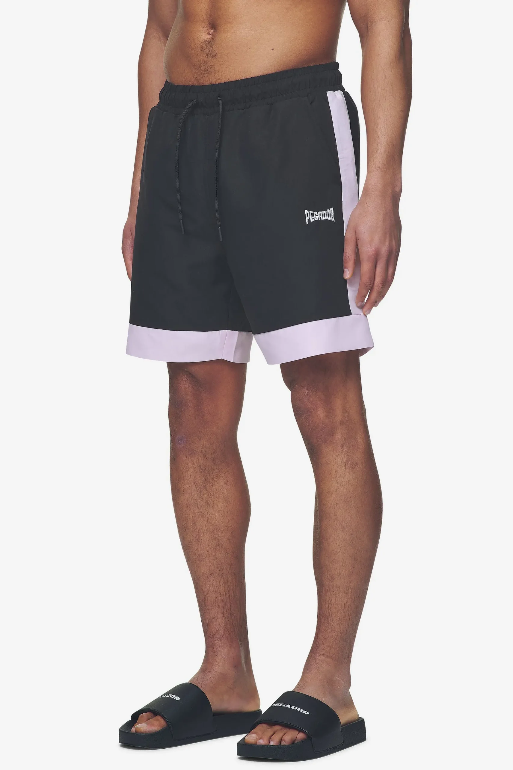 Pegador Vicente Swim Shorts Black Bubblegum