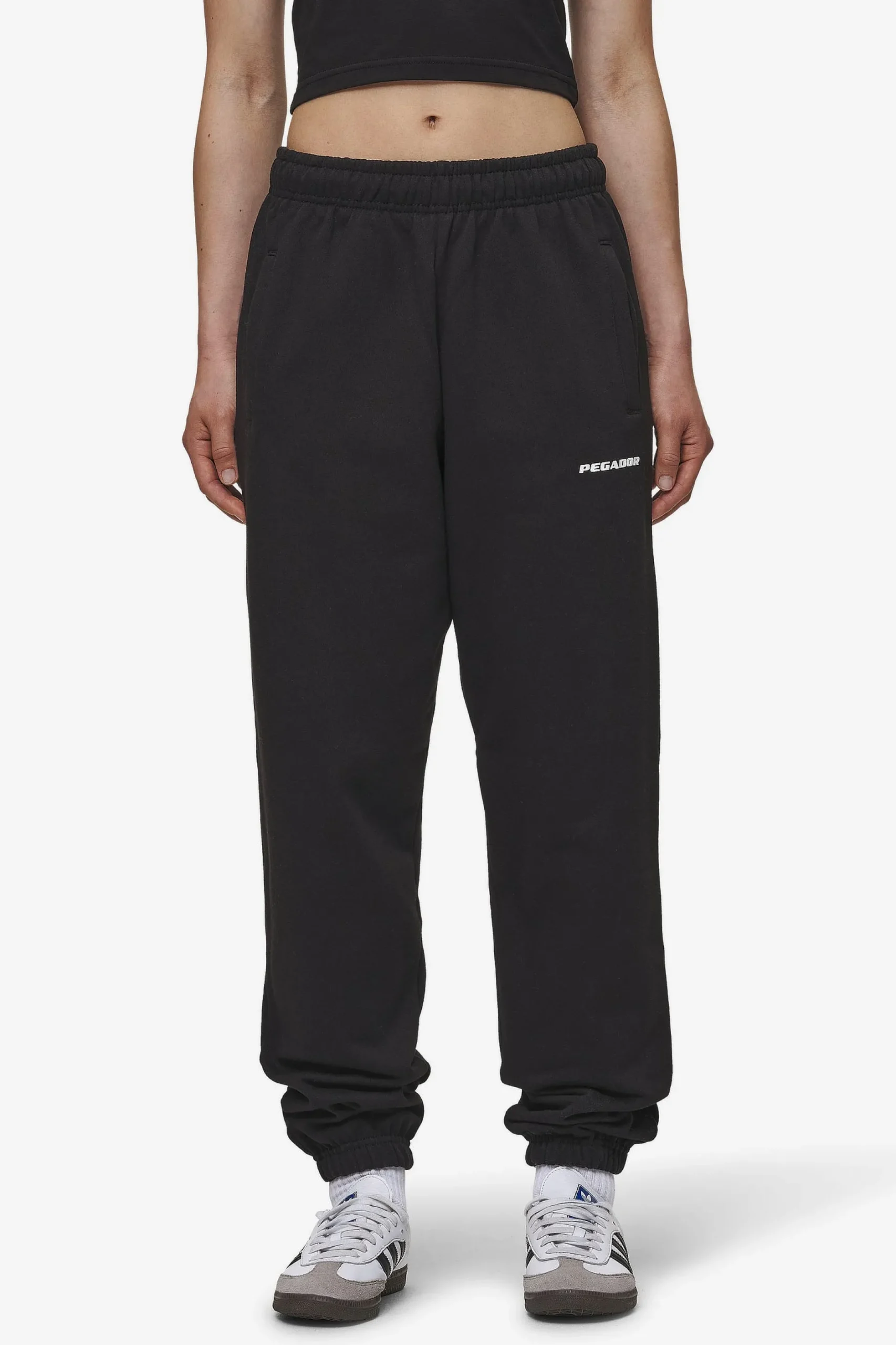 Pegador Villa High Waisted Sweat Pants White Gum