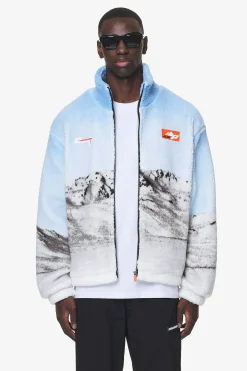 Pegador Vulcan Teddy Jacket Blue White