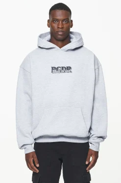 Pegador Whitley Oversized Hoodie Grey Melange