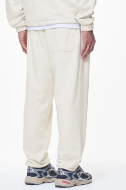Pegador Winds Terry Heavy Sweat Pants Cream Melange