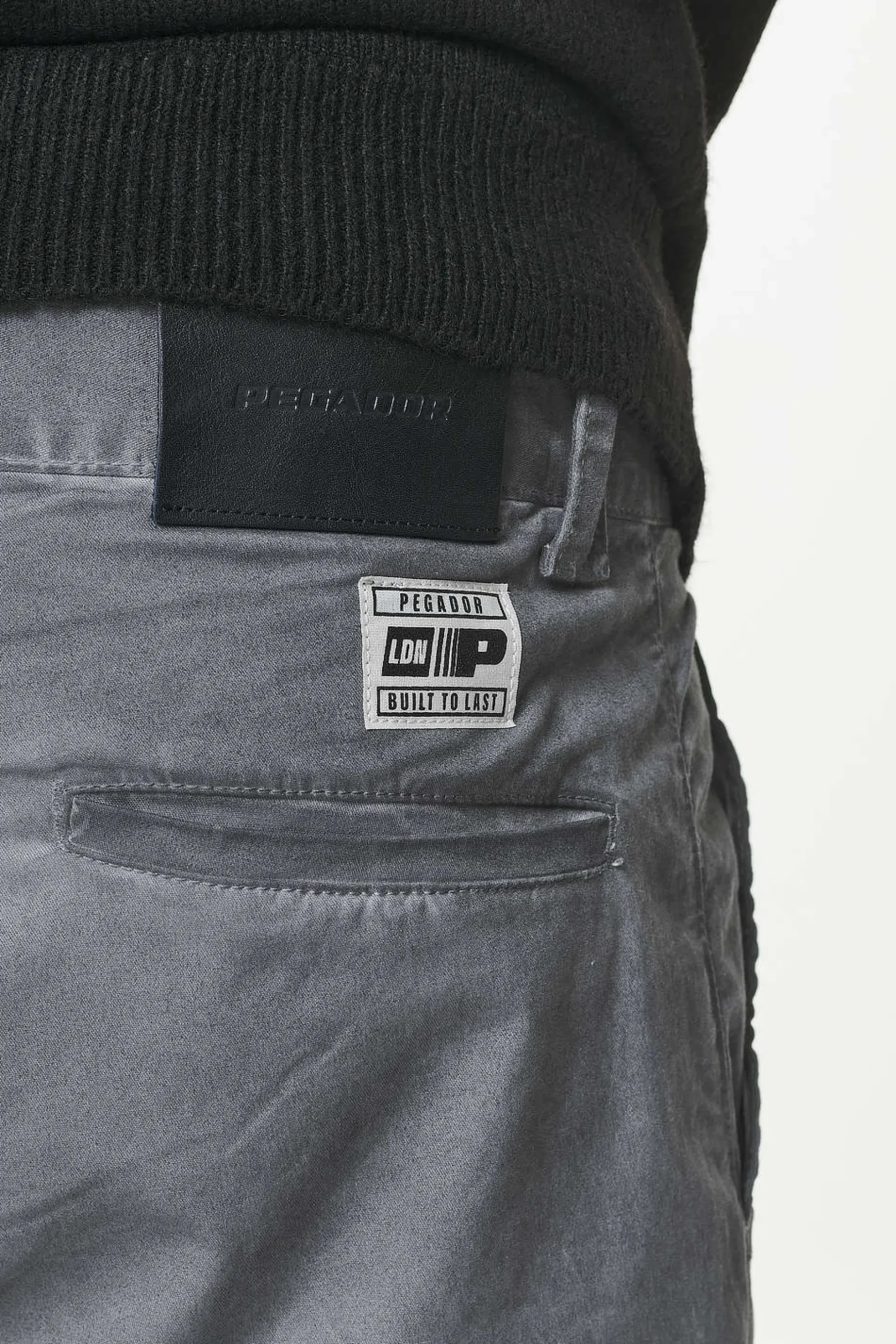 Pegador Wollam Worker Pants Faded Dark Grey