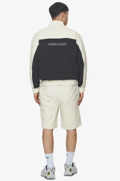 Pegador Wolsey Track Jacket Salty Cream Black