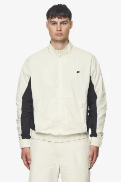 Pegador Wolsey Track Jacket Salty Cream Black