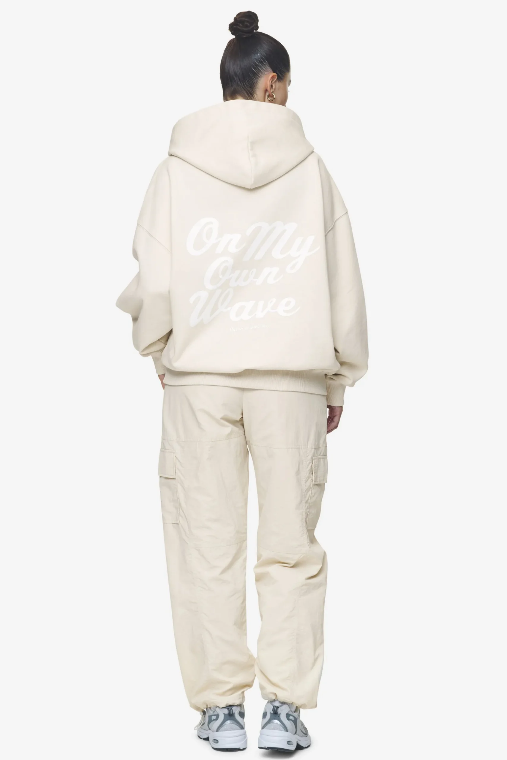 Pegador Yebra Oversized Hoodie Washed Coast Sand